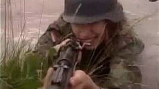 Voluptuous Army Lady v6sex free porn search porn video