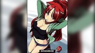 sexy anime girls hentai slideshow nude porn video
